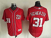 Washington Nationals #31 #31 Max Scherzer Red 2016 Flexbase Collection Stitched Jersey,baseball caps,new era cap wholesale,wholesale hats